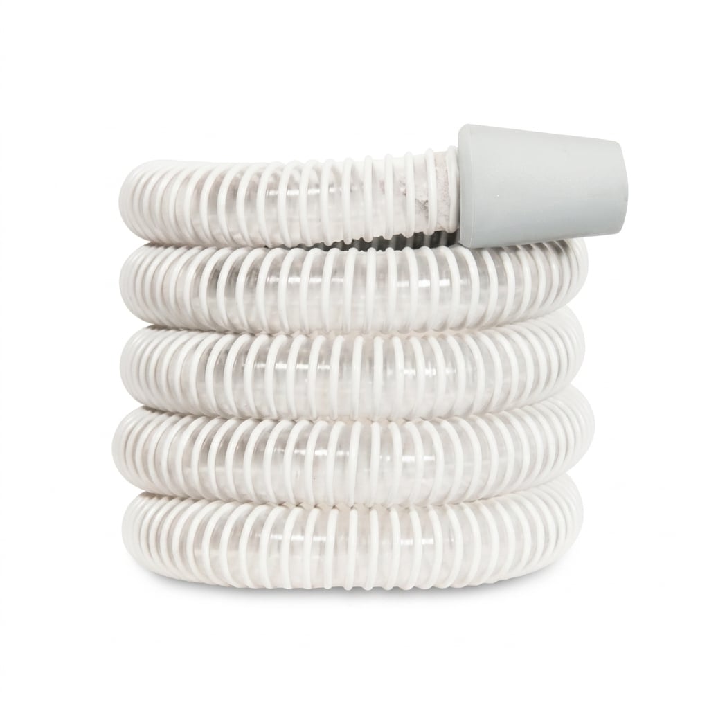 Respironics Pure White 6 Foot Performance CPAP/BiPAP 19mm Diameter Tubing with 22mm Ends