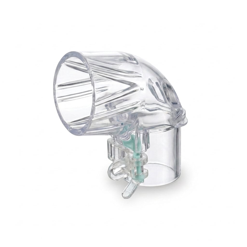 Exhalation Elbow for FitLife Total Face Mask