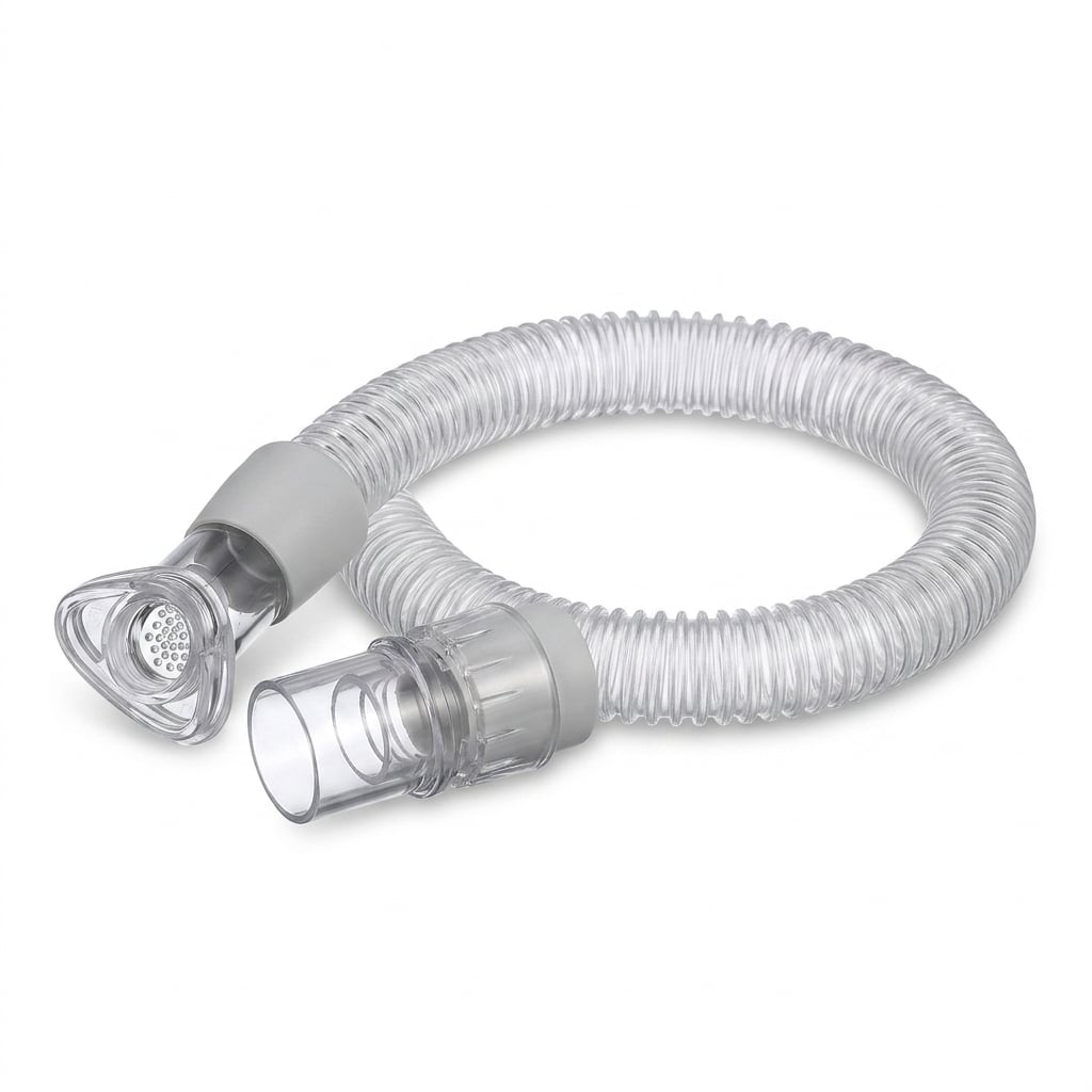 Swivel Tubing with Exhalation Port for Nuance and Nuance Pro Nasal Pillow Mask