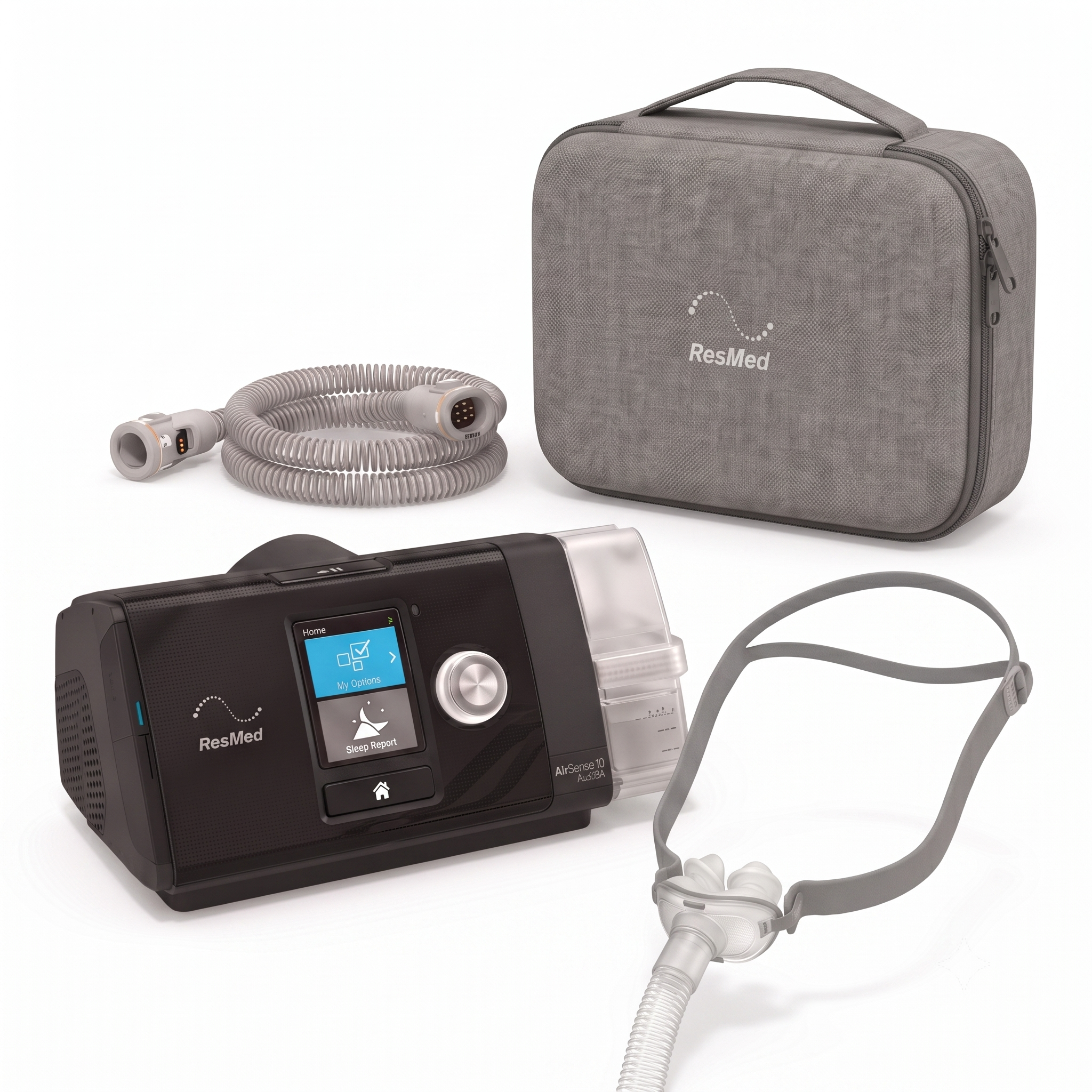 ResMed AirSense 10 AutoSet with P10 Nasal Pillow Mask Bundle