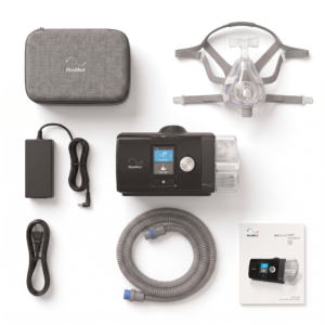 ResMed AirSense 10 AutoSet CPAP Machine Bundle (AirFit F20 Full Face)